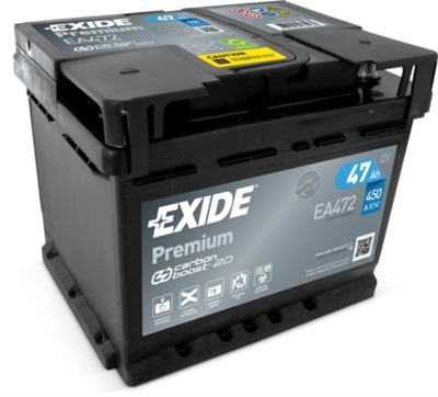 EA472 Autobaterie Exide Premium - 47Ah