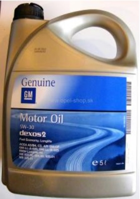 GM DEXOS 2 5W-30 - 5L