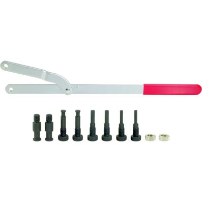 KS Tools 150.3000 Sada upevňovacího nářadí, řemenice