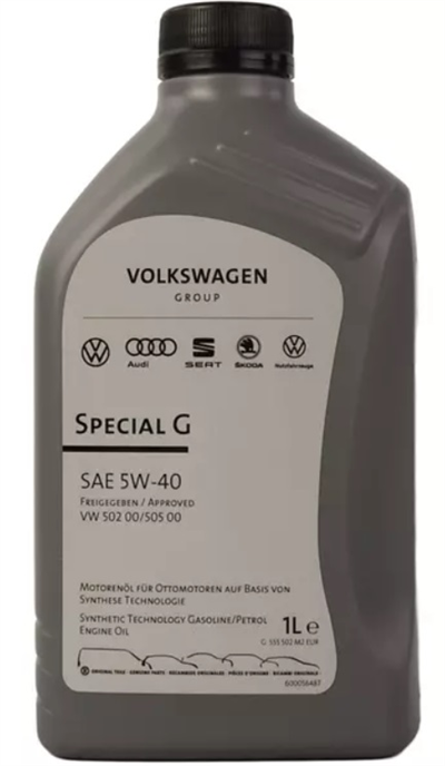 VAG 5W-40 SPECIAL G 502.00/505.00 - 1L