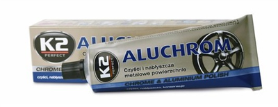 ALUCHROM 120 g - pasta na čištění a leštění kovových povrchů