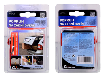 POPRUH UPÍNACÍ NA ZADNÍ DVEŘE