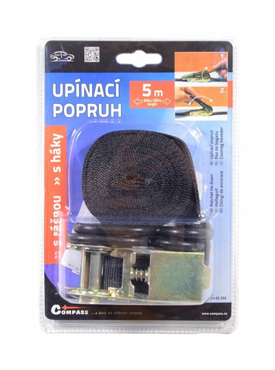 POPRUH S RÁČNOU A HÁKY 5 m