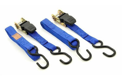 POPRUH S RÁČNOU A HÁKY 2 ks, 125 daN, 24 mm x 4,5 m, TÜV