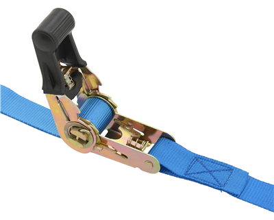 POPRUH S RÁČNOU A HÁKY 2 ks, 125 daN, 24 mm x 4,5 m, TÜV