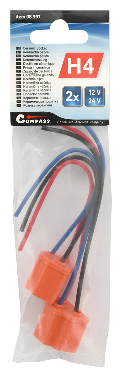 PATICE KERAMICKÁ H4, 2 ks