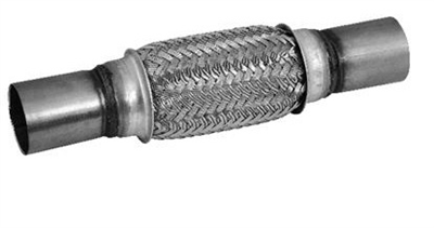 PRUŽNÝ ČLEN VÝFUKU S VNITŘNÍM DRÁTĚNÝM OPLETEM, PRŮMĚR 63 MM, DÉLKA PR.ČLENU 200 MM, CELKOVÁ DÉLKA 300 MM