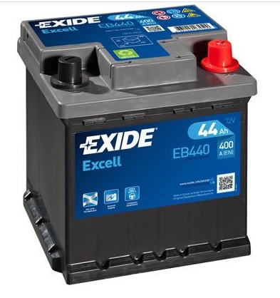 EB440 Autobaterie Exide Excell - 44Ah