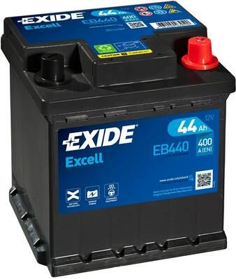 EB440 Autobaterie Exide Excell - 44Ah