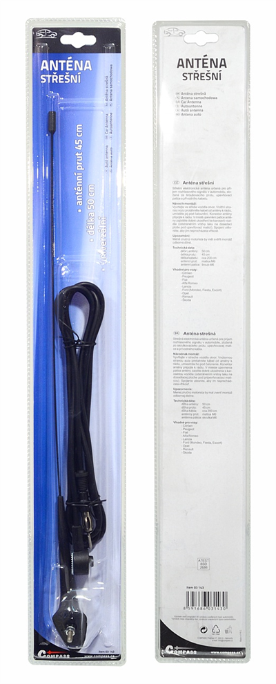 ANTÉNA STŘEŠNÍ 52 cm