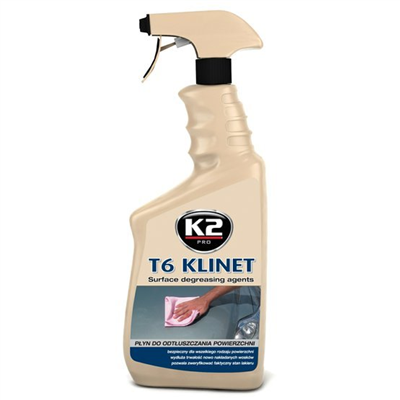 T6 KLINET 770 ml - odmašťovač a čistič laku