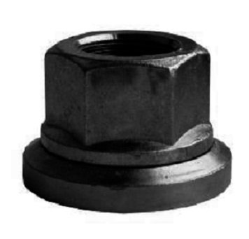 Disková matice M 22x1,5, výška 30 mm, klíč 32, otočná podložka, černá 11.126