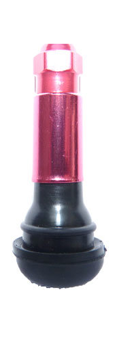 Bezdušový ventil TR 414 červený, pro osobní auta - balení opo 100 ks 11.174