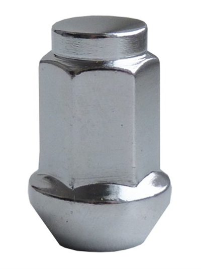 Disková matice uzavřená M12x1,5 kužel 60 stupňů, výška 35 mm, klíč 17 11.186