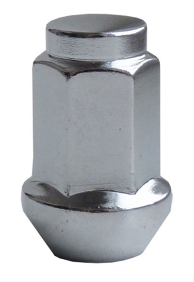 Disková matice uzavřená M12x1,5 kužel 60 stupňů, výška 35 mm, klíč 19 11.215