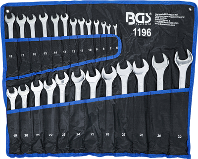 Očkoploché klíče sada 25 dílná - BGS 1196