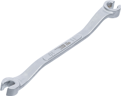 Klíč na brzdová šroubení, převlečné matice vyhnutý 10 x 11 mm - BGS 1760