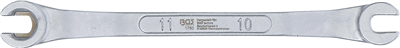 Klíč na brzdová šroubení, převlečné matice vyhnutý 10 x 11 mm - BGS 1760