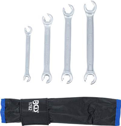 Sada klíčů na převlečné matice, palcové 4ks - BGS 1782