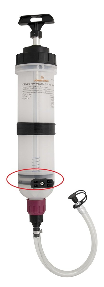 Náhradní guma k odsávací pumpičce provozních kapalin 1,5 L AE300205