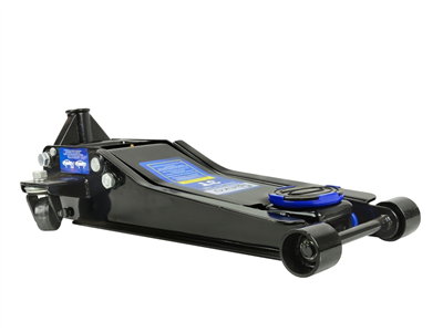 Pojízdný hydraulický zvedák 3t, nízkoprofilový, 75 - 500 mm, s dvojitou pumpou