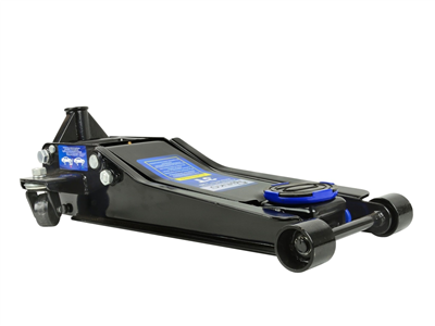 Pojízdný hydraulický zvedák 3t, nízkoprofilový, 75 - 500 mm, s dvojitou pumpou