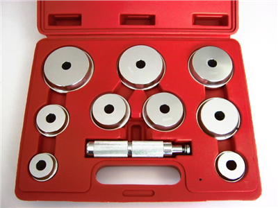 Sada na montáž, lisování ložisek a těsnících kroužků 10ks GEKO