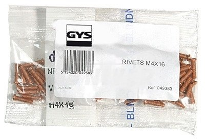 Navařovací vytahovací závitové kolíčky M4 x 16 GYS 049383 sada 100ks
