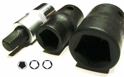 Sada 5hranných nástrčných klíčů na brzdové třmeny QS70401