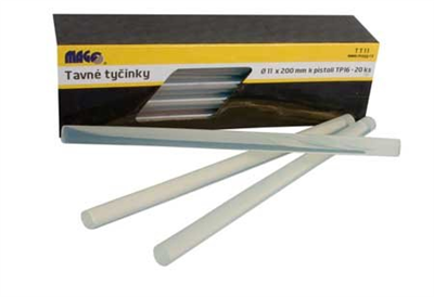 Tavné tyčinky 11x200mm 20ks, k pistoli TP16 TT11
