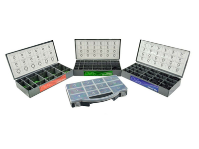 O-kroužky HNBR, SAE a metrické, sada 900 kusů v krabičkách, s pořadačem