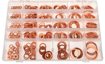 Měděná podložka, sada 580ks GEKO