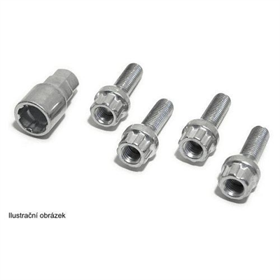 01353 Poj. šrouby kol M14x1,50x26mm kulové sedlo (D)