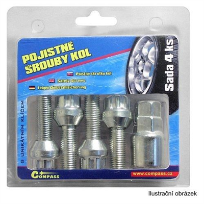 01353 Poj. šrouby kol M14x1,50x26mm kulové sedlo (D)