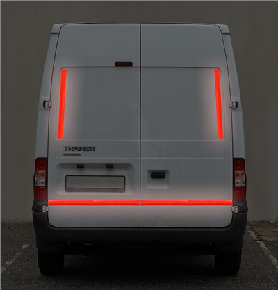 01540 Samolepící páska reflexní 1m x 5cm červená