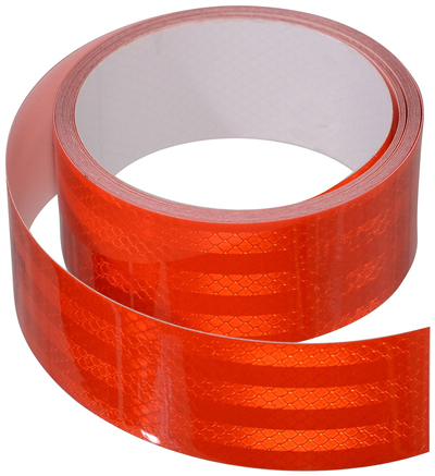 01540 Samolepící páska reflexní 1m x 5cm červená