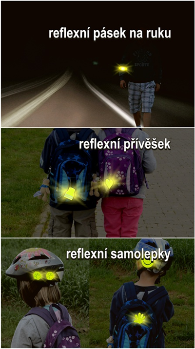 01580 Set reflexní doplňky S.O.R.