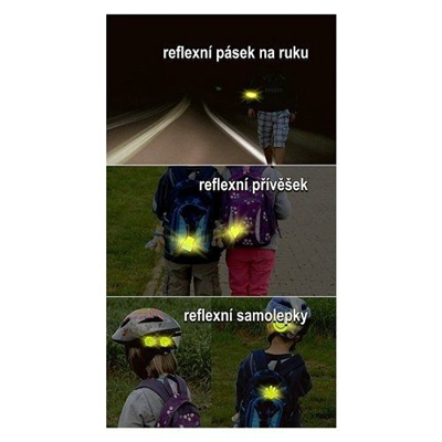 01580 Set reflexní doplňky S.O.R.