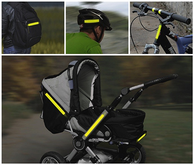 01584 Samolepící páska reflexní 2cm x 90cm žlutá