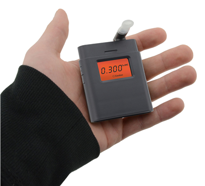 01902 Alkohol tester BLACK, digitální