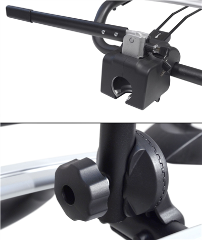 02125 Nosič kol na tažné zařízení DOLPHIN TÜV - 3 kola