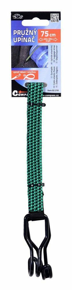 02210 Pružný upínač 75cm FLAT 1ks