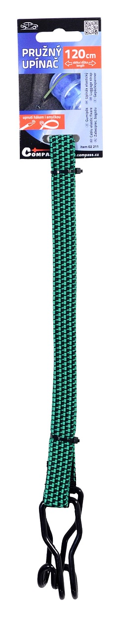 02211 Pružný upínač 120cm FLAT 1ks