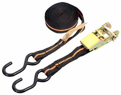 02237 Popruh s ráčnou a háky 5m TÜV/GS