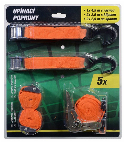 02241 Popruhy sada 5 dílů GREEN