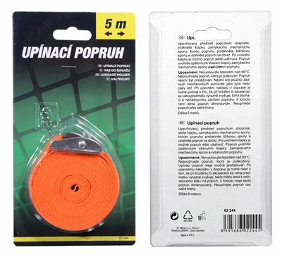 02244 Popruh upínací 1x5m