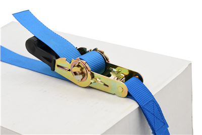 02245 Popruh s ráčnou a háky 1ks 350daN 25mm x 5m TÜV/GS