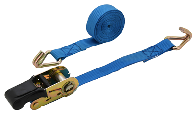 02245 Popruh s ráčnou a háky 1ks 350daN 25mm x 5m TÜV/GS