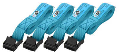 02266 Popruh upínací 4x2m TÜV BLUE WAY