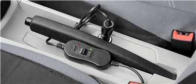 04118 Potah sedadla vyhřívaný s termostatem 12V LADDER modrý